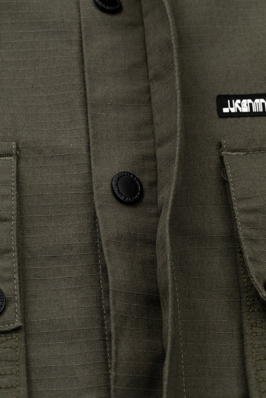 Ripstop Shacket // Olive Green - Image 9