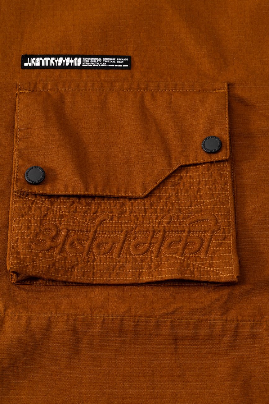 Ripstop Shacket // Tan Brown - Image 11