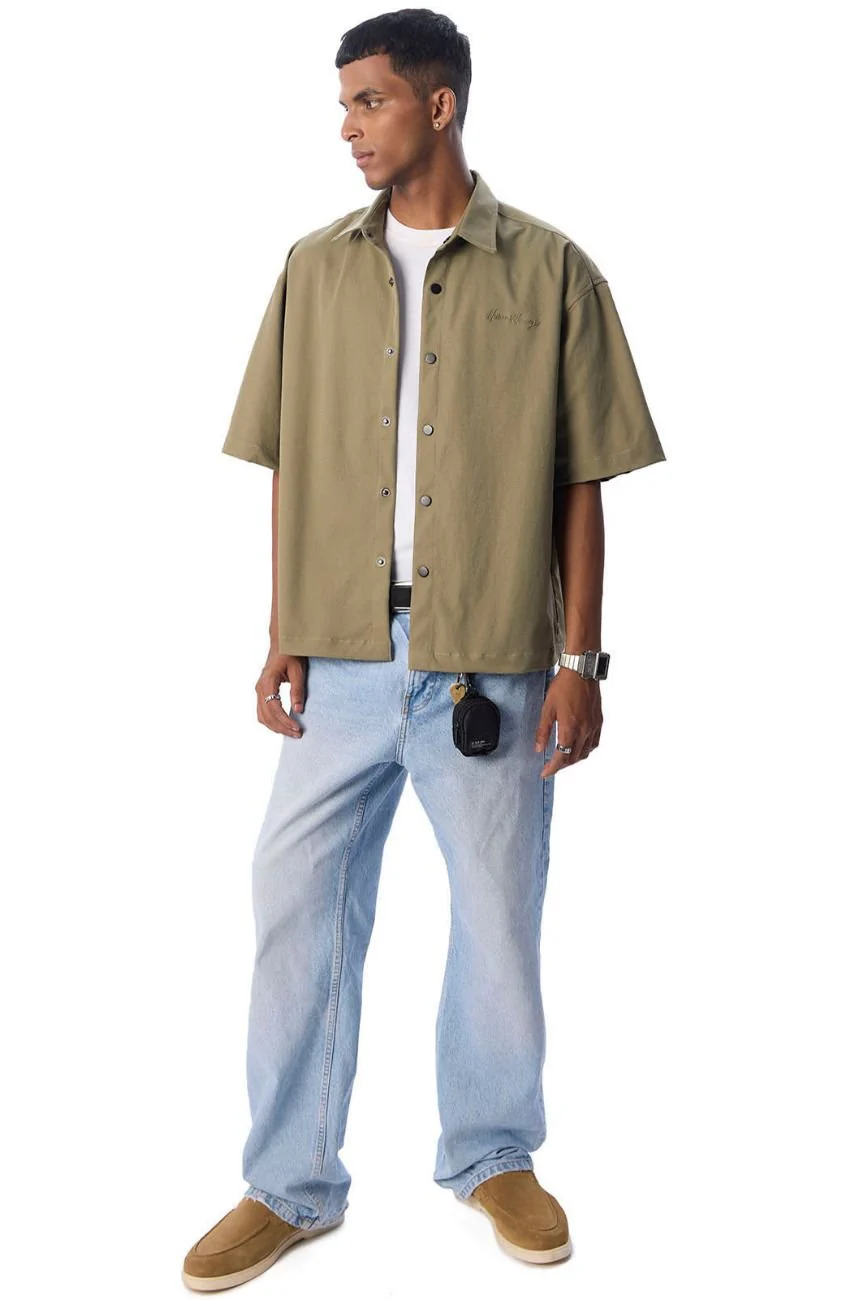 Short Sleeve Polo Shirt // Pista Green - Image 5