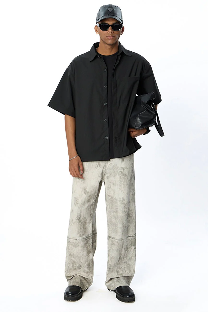 Short Sleeve Shirt // Black - Image 11