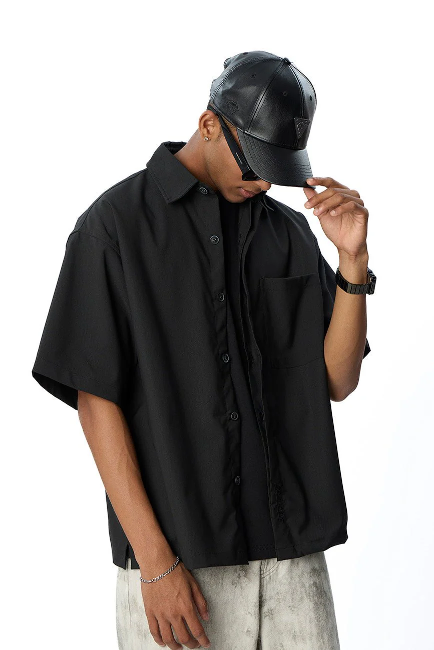 Short Sleeve Shirt // Black - Image 5