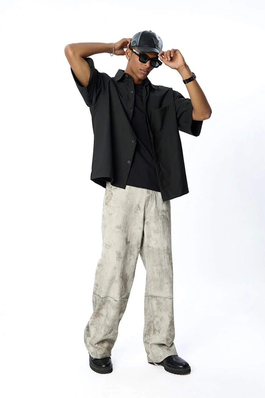 Short Sleeve Shirt // Black - Image 8