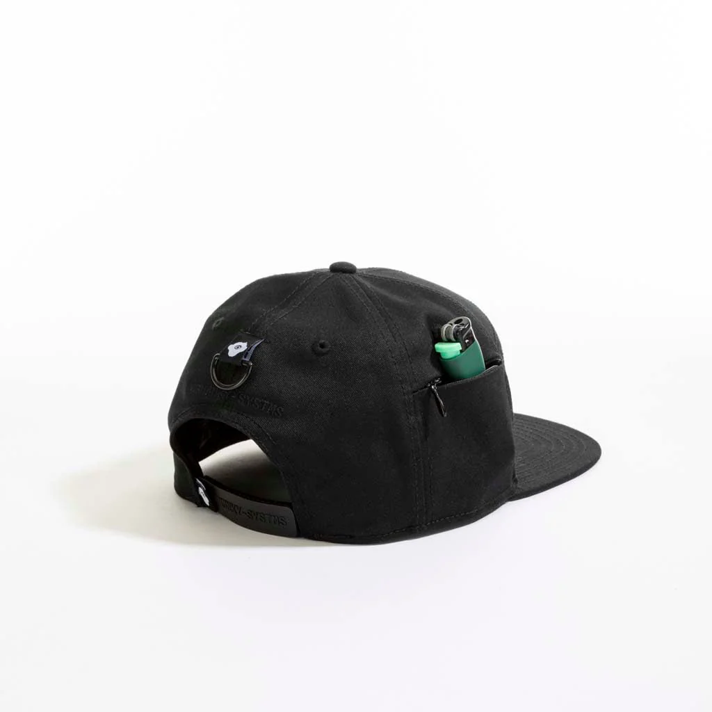 Stash Pocket Snapback // Black - Image 10