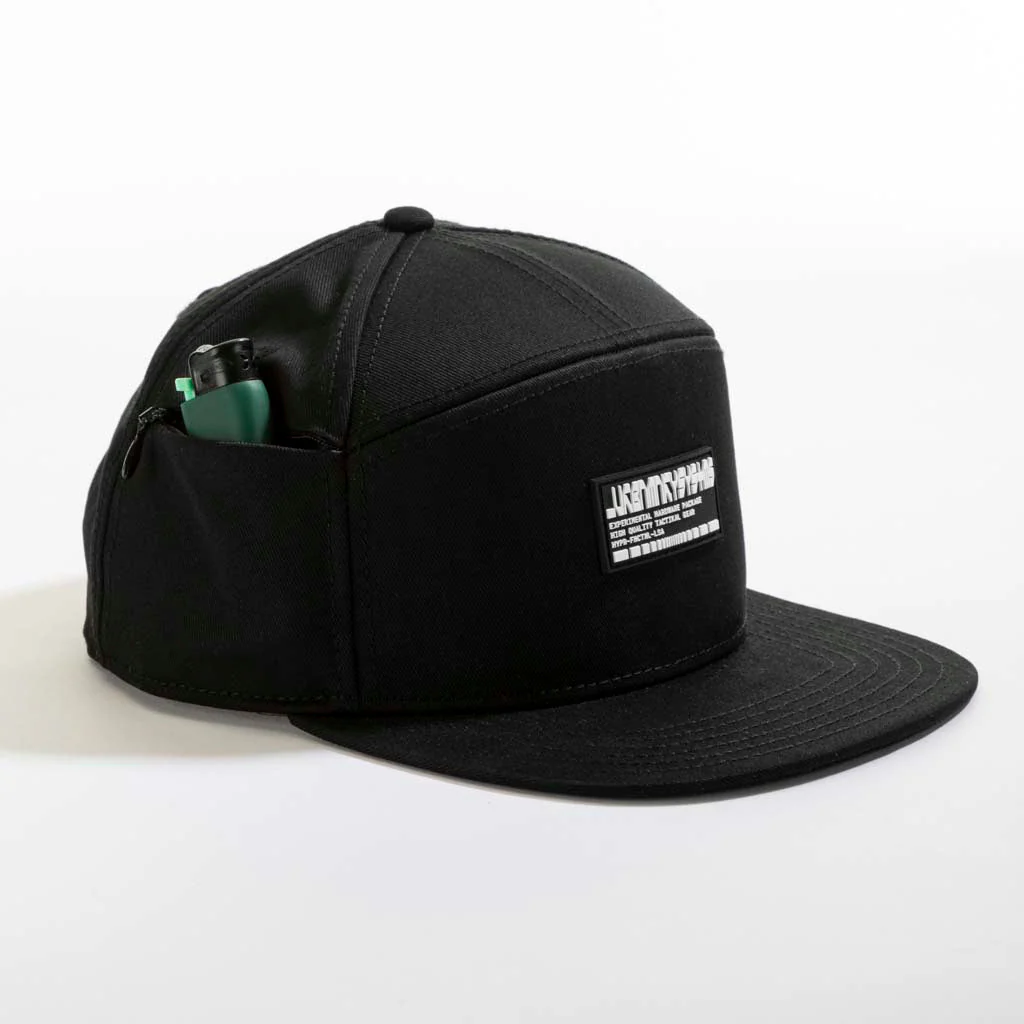 Stash Pocket Snapback // Black - Image 2