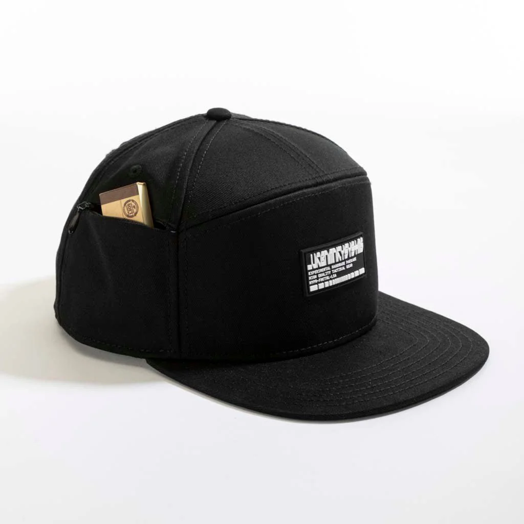 Stash Pocket Snapback // Black - Image 8