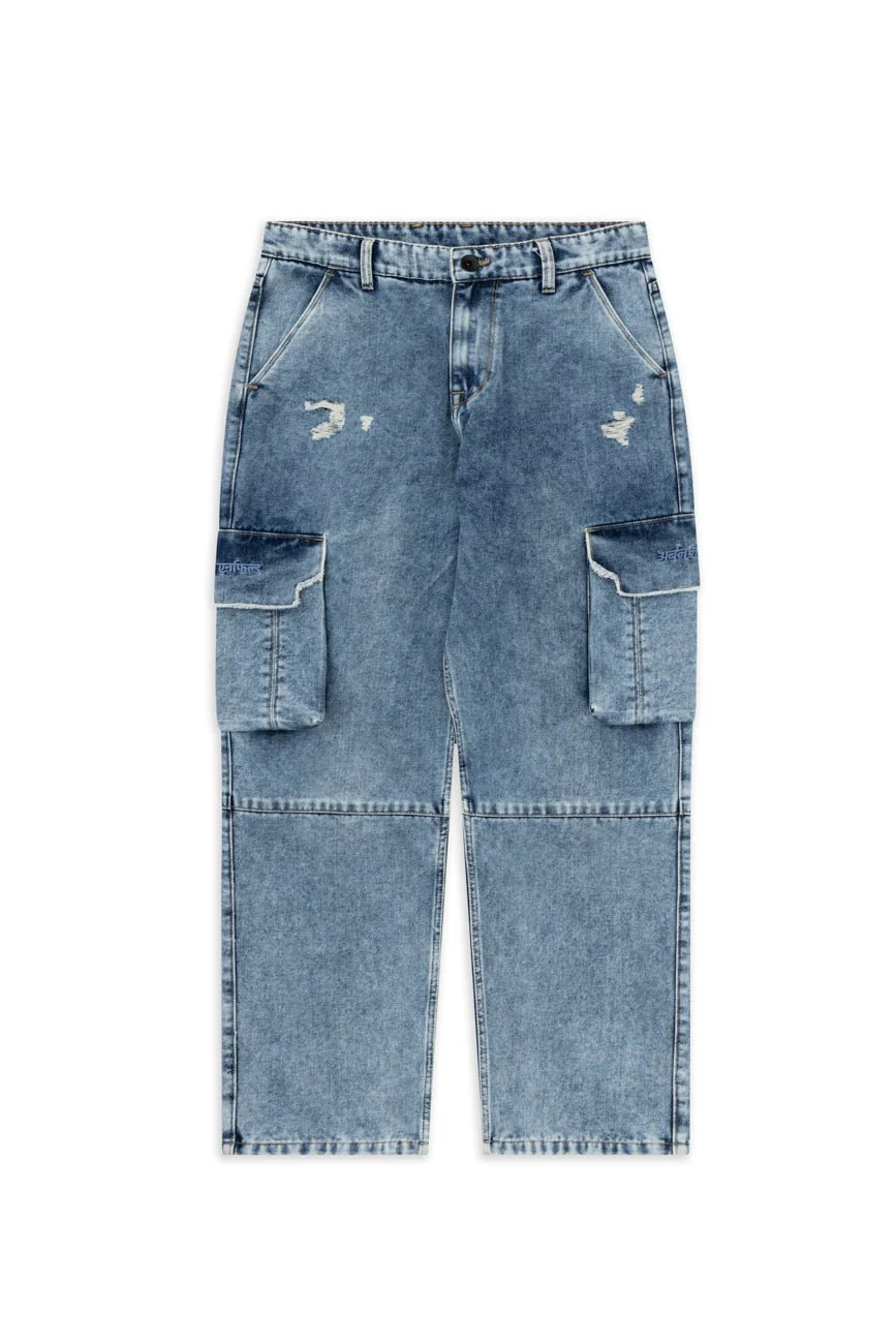 Steel Denim Cargo Pants_Royal Enfield x Urban Monkey - Image 10