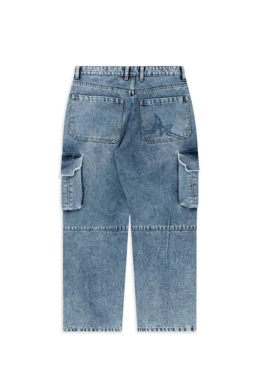 Steel Denim Cargo Pants_Royal Enfield x Urban Monkey - Image 9