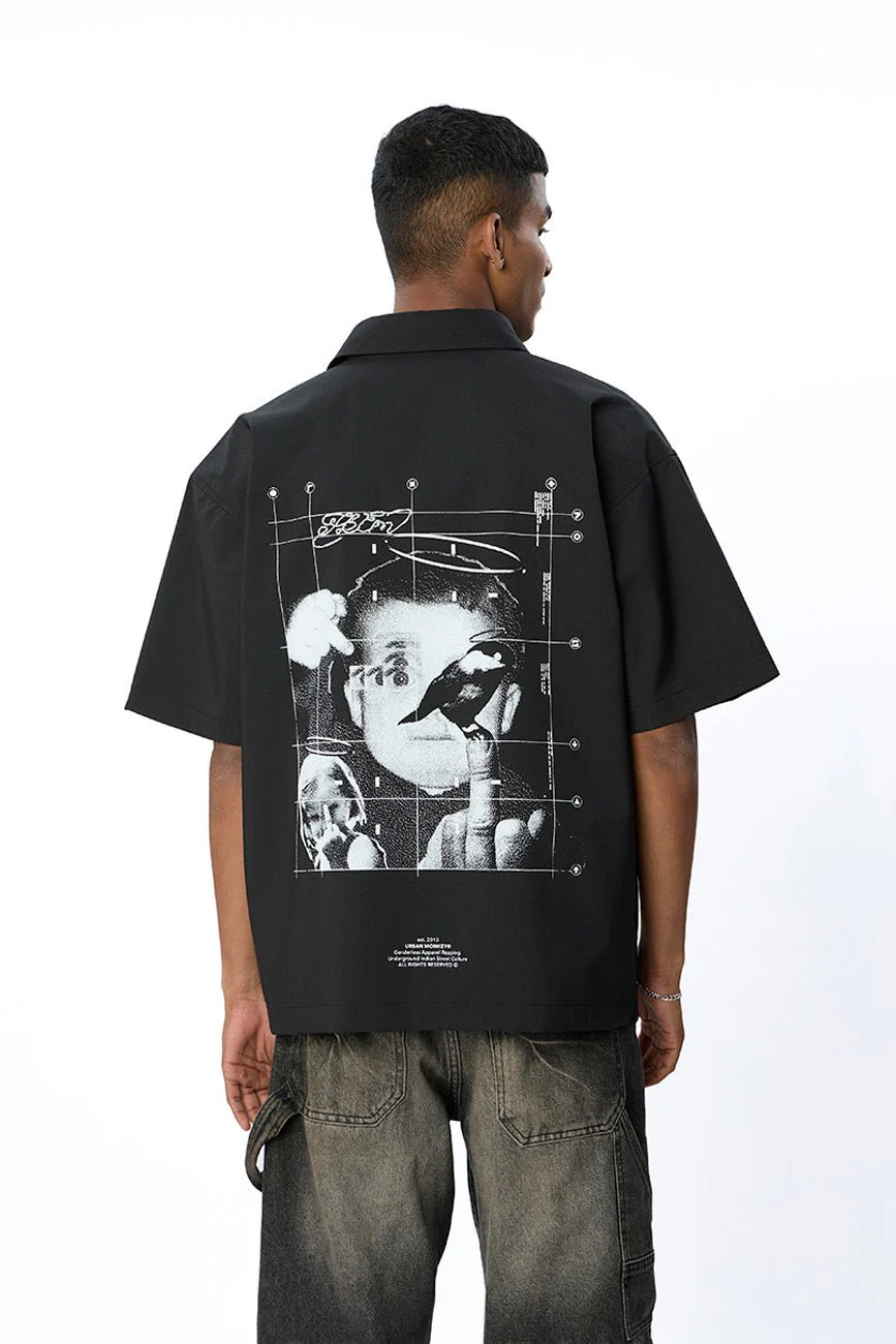 Short Sleeve Shirt // Fck ‘Em - Image 3