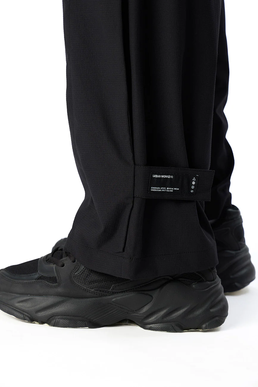 Adjustable Cargo Pants // Black - Image 7