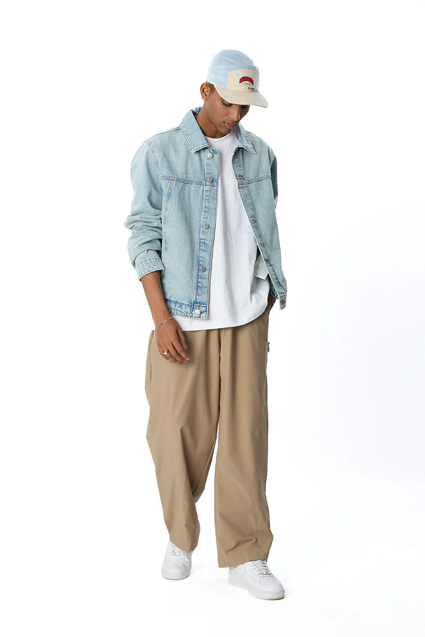 Adjustable Cargo Pants // Brown - Image 3