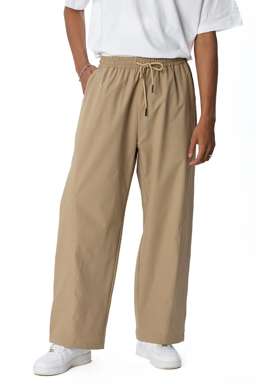 Adjustable Cargo Pants // Brown - Image 4