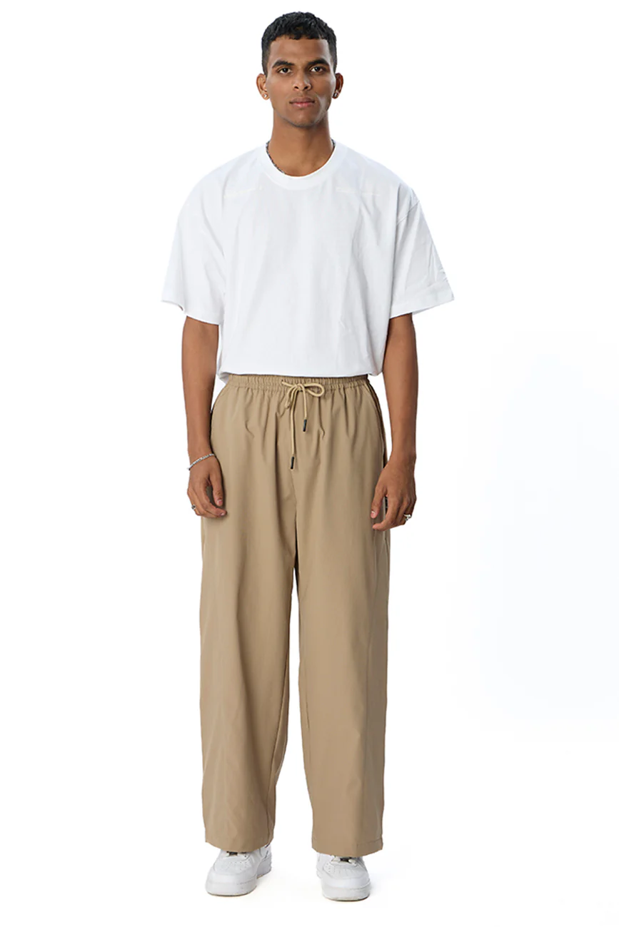 Adjustable Cargo Pants // Brown - Image 5