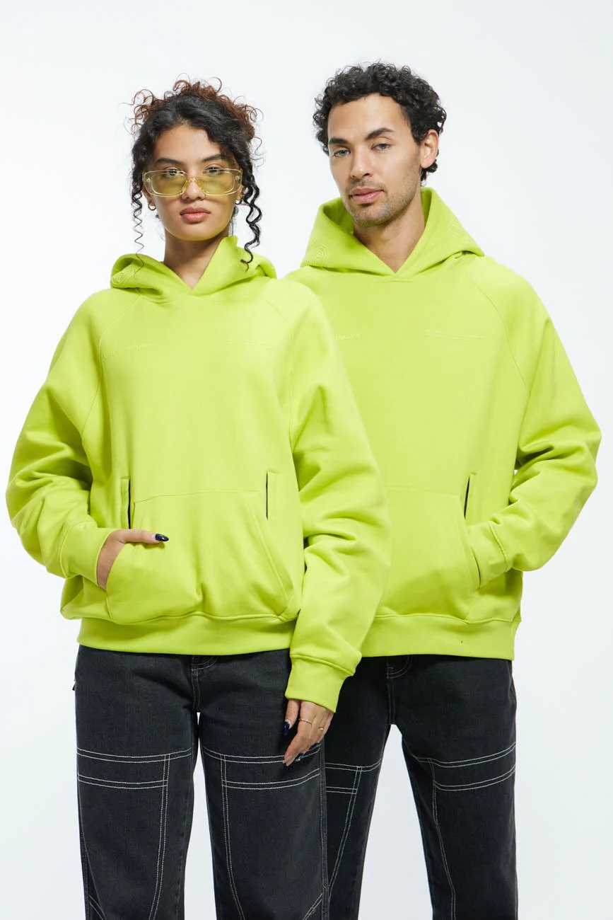 UM Core Hoodie // Electric Green - Image 3