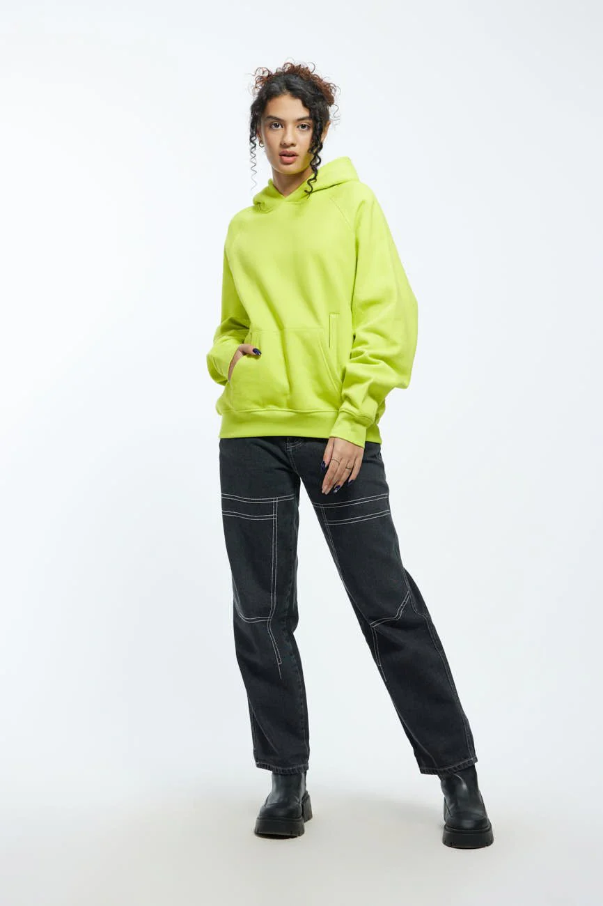 UM Core Hoodie // Electric Green - Image 8