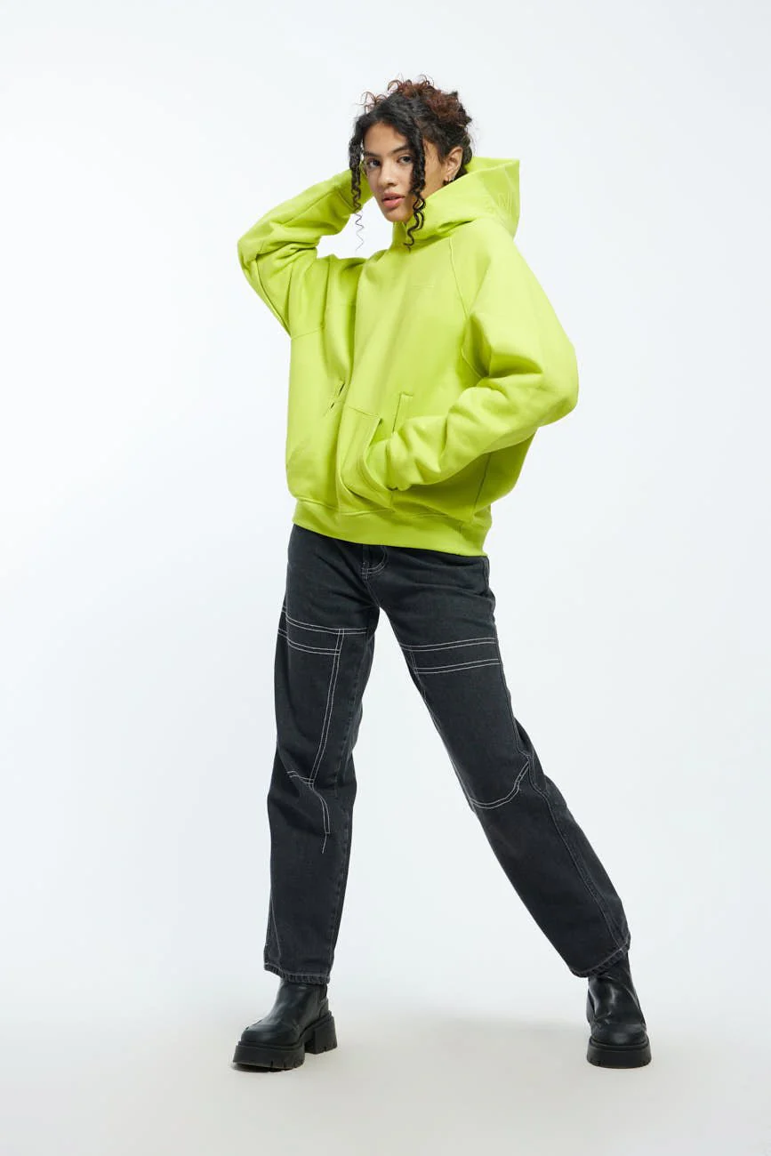 UM Core Hoodie // Electric Green - Image 9