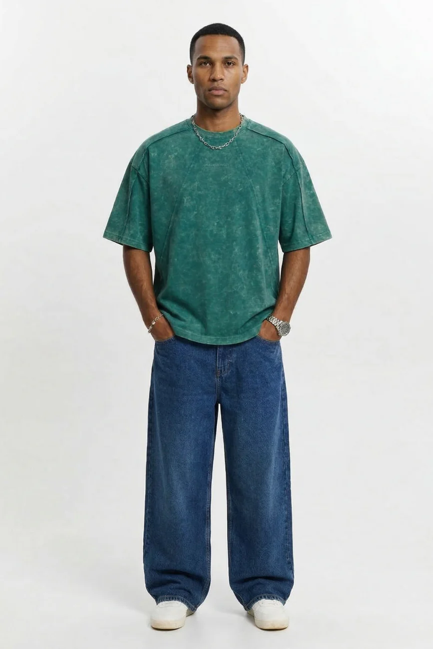 UM Pin Tuck Core // Moss Green - Image 3