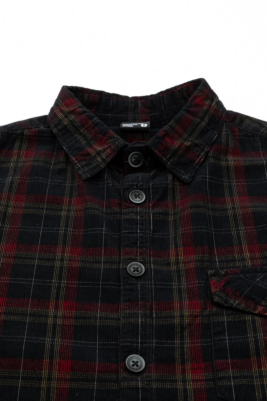 Check Corduroy Shirt 001 // regular fit - Image 5