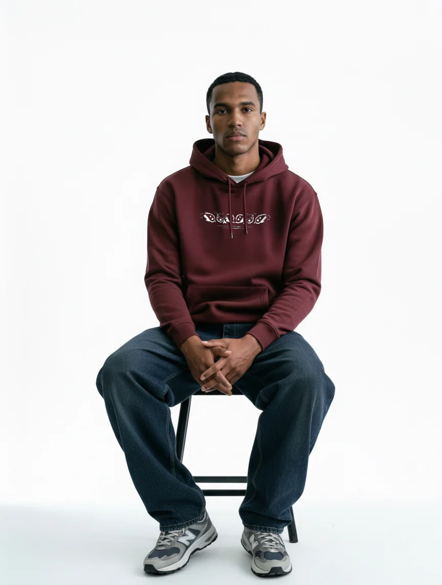Umsb Paisley Hoodie - Image 4