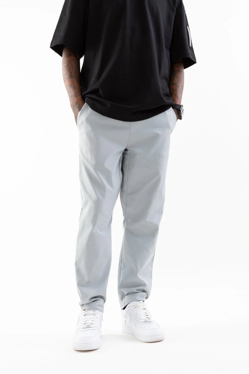 Versatile Relaxed Fit Trousers // Cloud Gray - Image 3