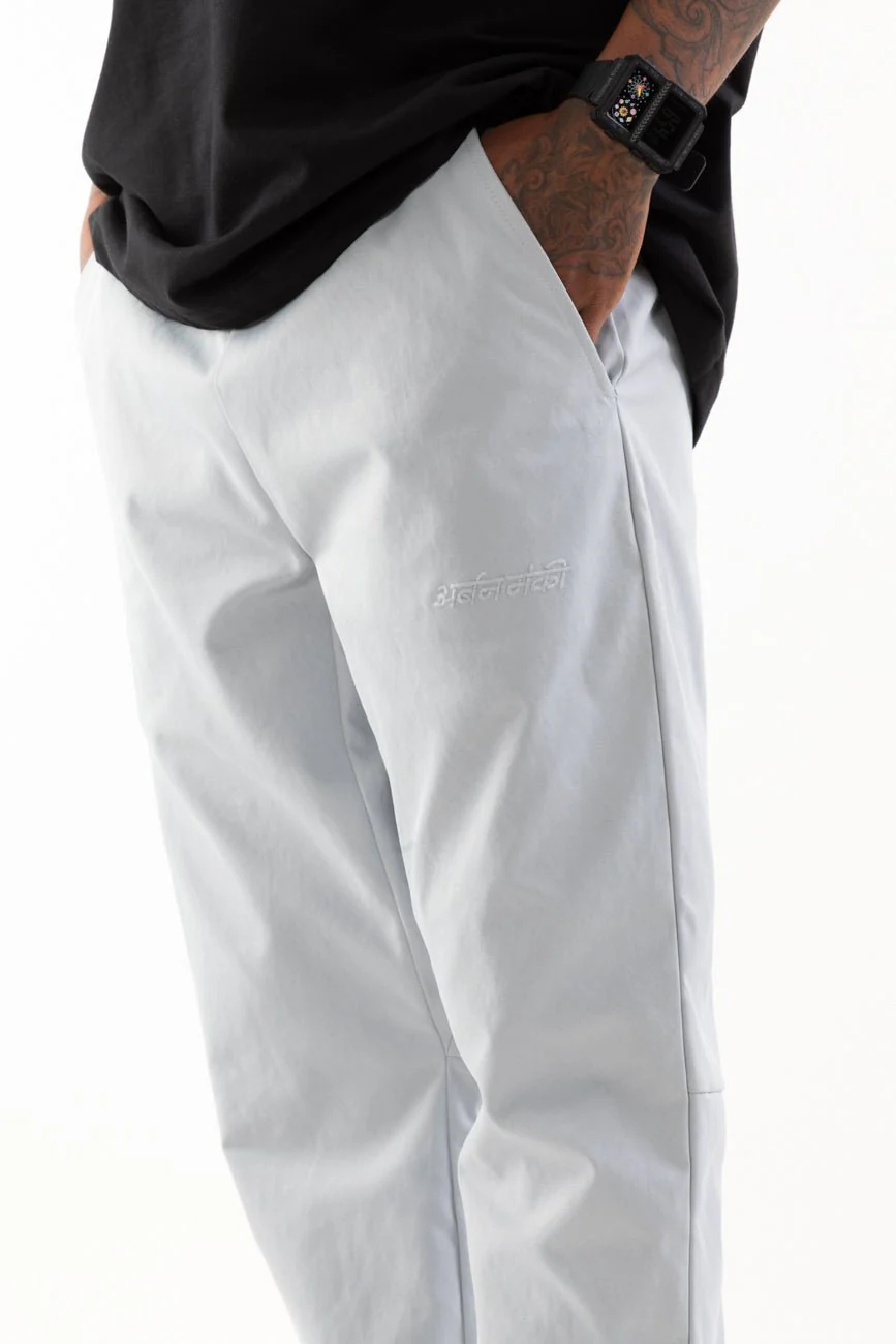 Versatile Relaxed Fit Trousers // Cloud Gray - Image 6