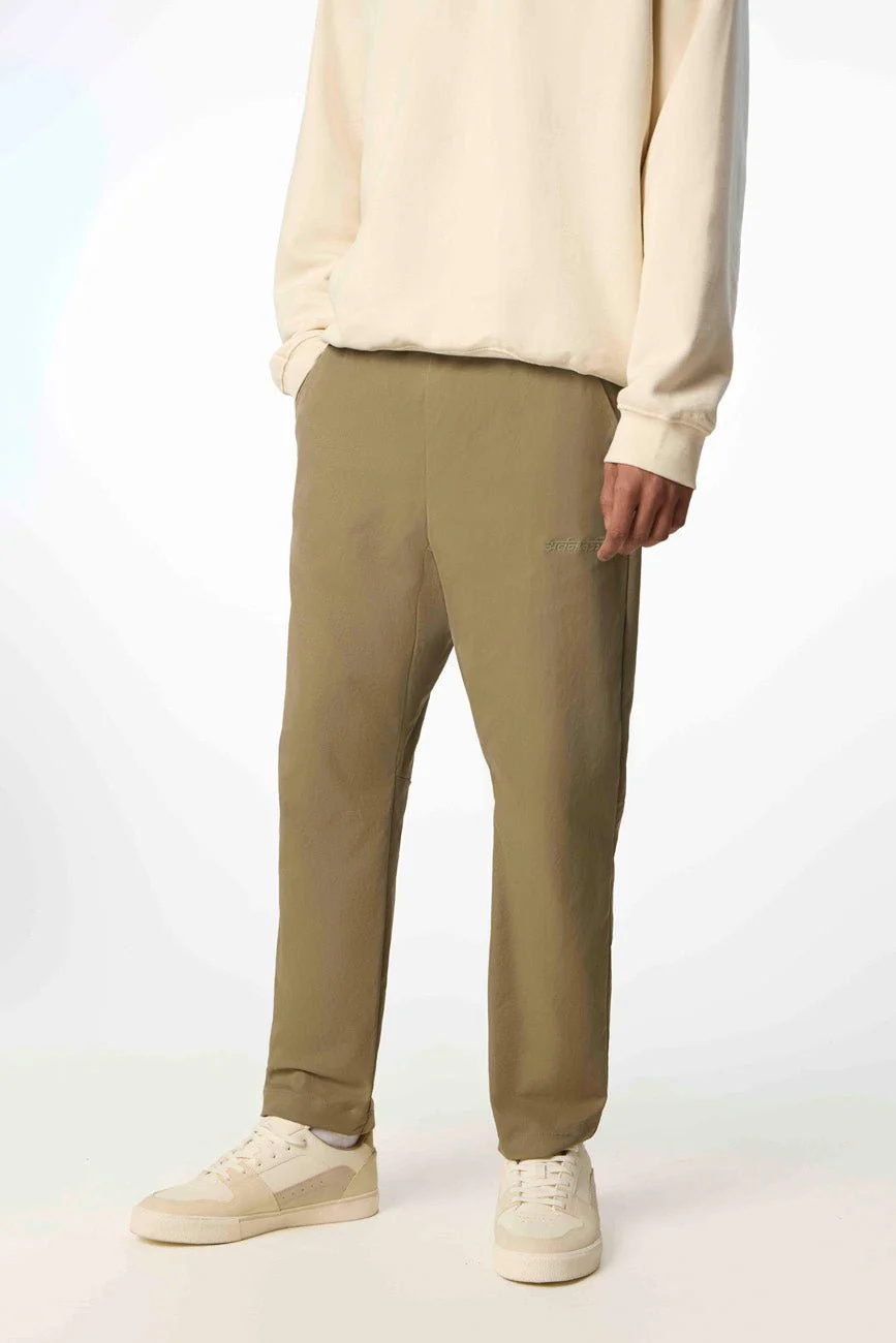 Versatile Relaxed Fit Trousers // Olive - Image 5