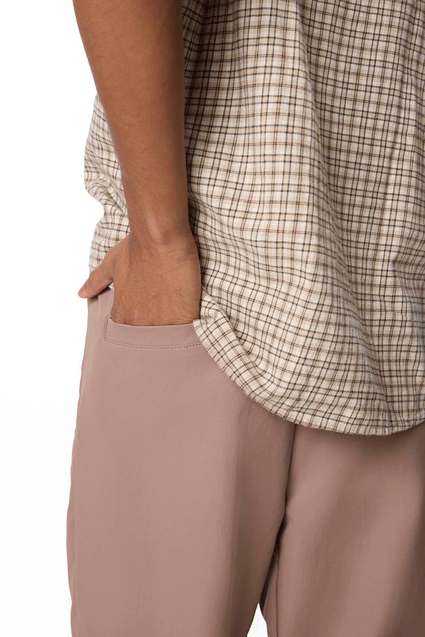 Versatile Relaxed Fit Trousers // Sandstone - Image 3