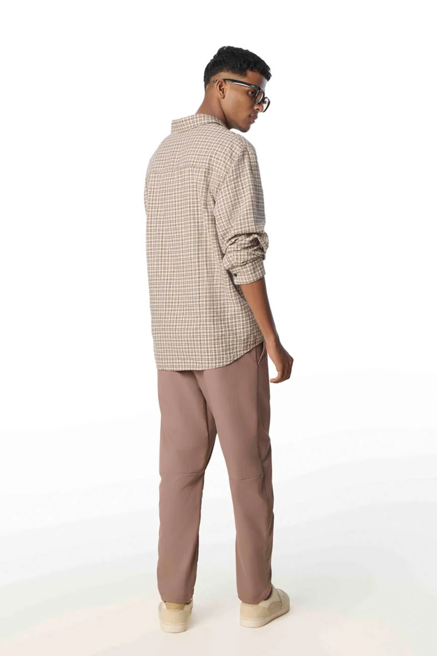 Versatile Relaxed Fit Trousers // Sandstone - Image 4