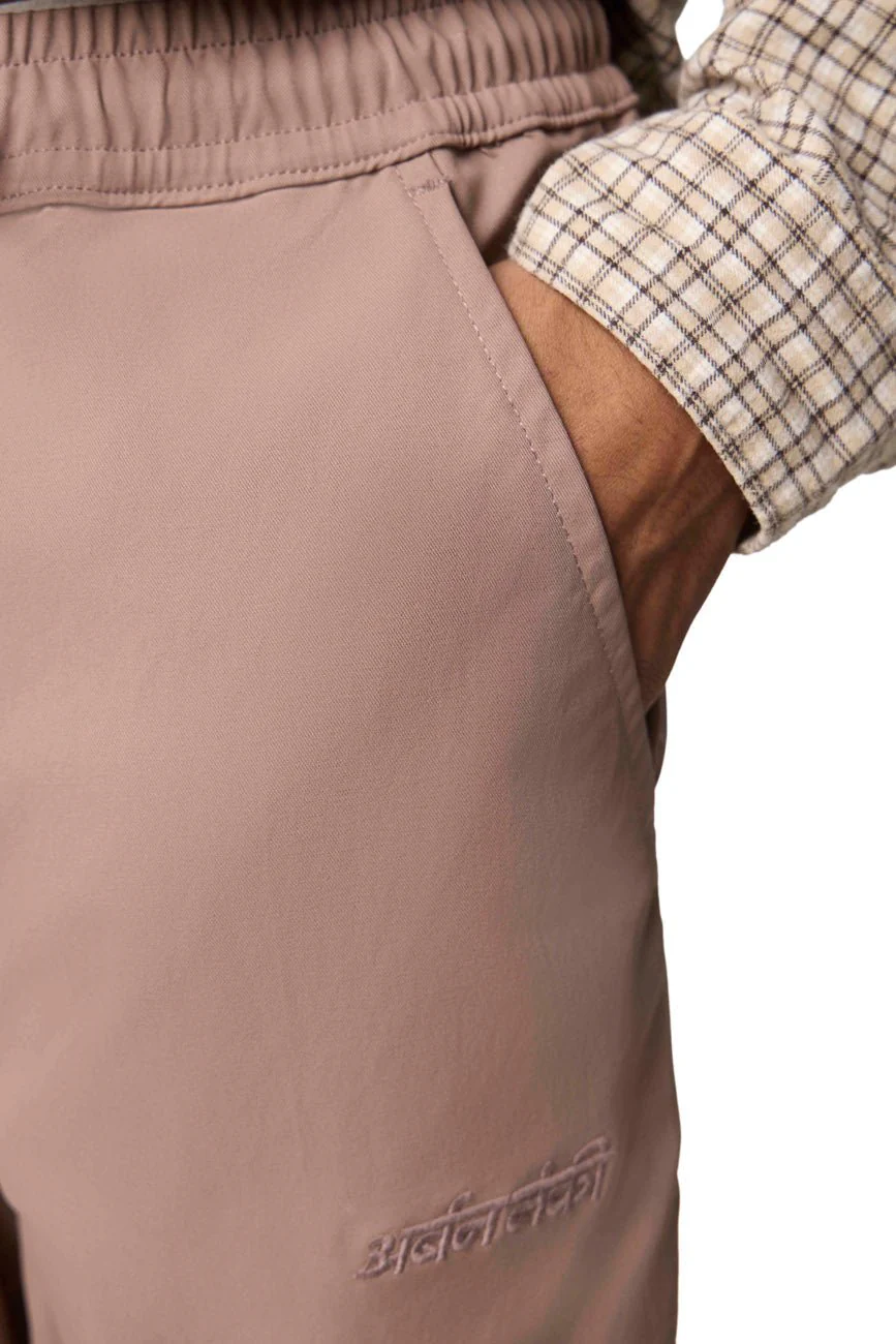 Versatile Relaxed Fit Trousers // Sandstone - Image 5