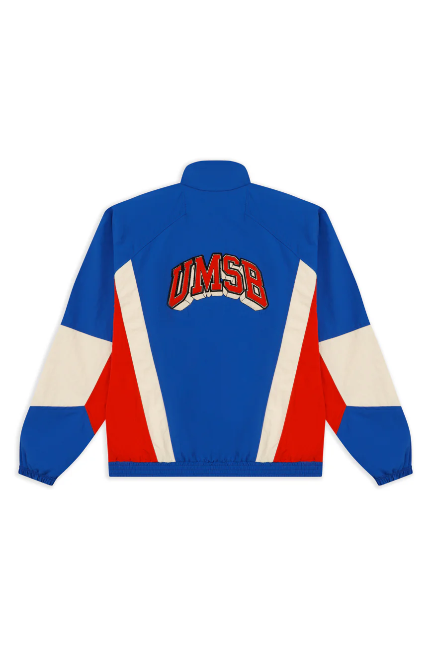 Vintage 80’s Track Jacket // Blue - Image 5