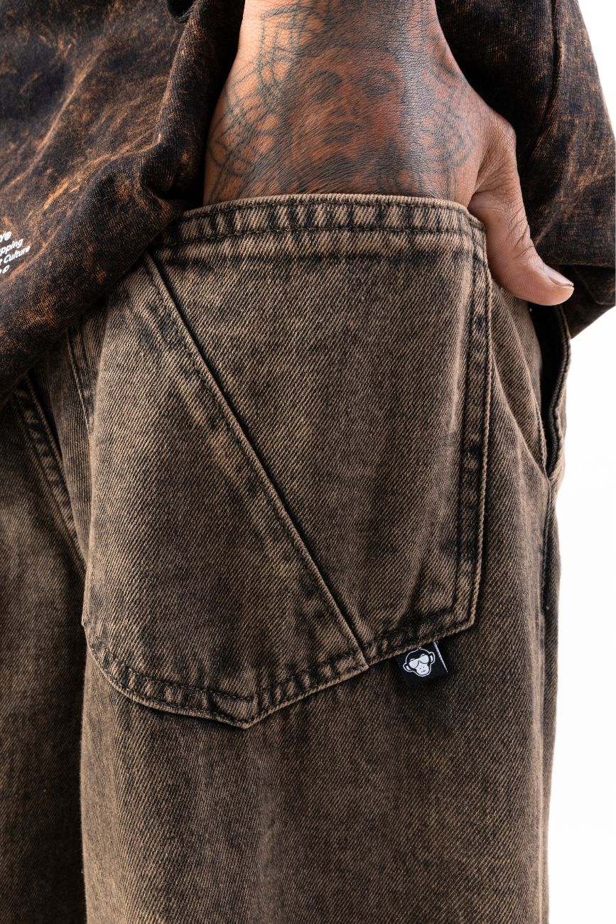 Vintage Cut and Sew Denims // Faded Walnut - Image 5
