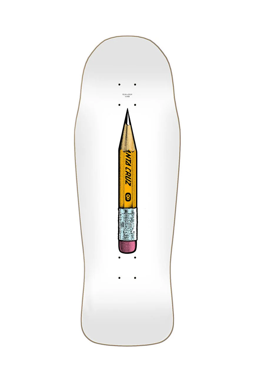 Winkowski Sketchbook Shaped 10.34in x 30.54in Santa Cruz Decks - Image 2