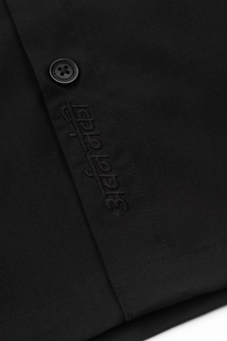 Zip Pocket Shirt // Black - Image 8