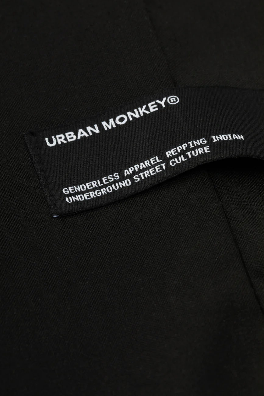 Zip Up Shirt // Black - Image 5